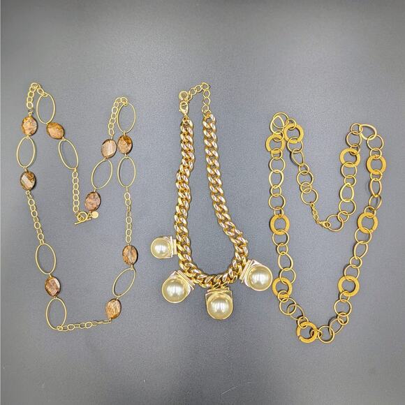 10 pc Designer & Vintage Jewelry Lot – Laura Tanner, French Connection, Monet - Picture 6 of 10